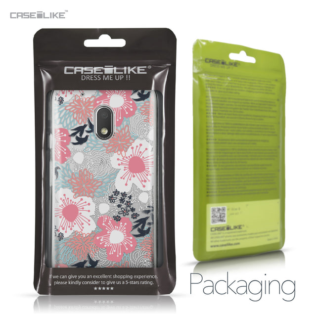 Motorola Moto G4 Play case Japanese Floral 2255 Retail Packaging | CASEiLIKE.com