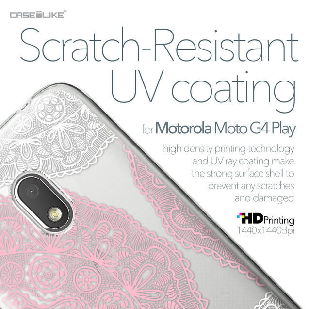 Motorola Moto G4 Play case Mandala Art 2305 with UV-Coating Scratch-Resistant Case | CASEiLIKE.com