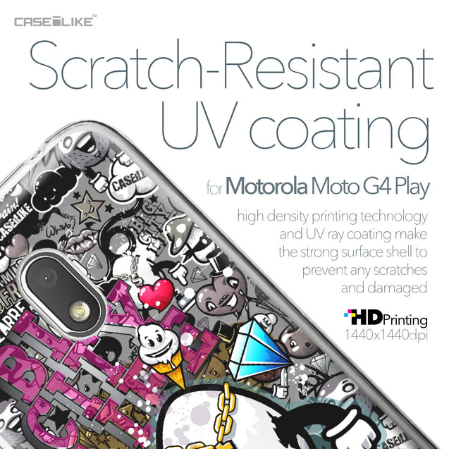 Motorola Moto G4 Play case Graffiti 2704 with UV-Coating Scratch-Resistant Case | CASEiLIKE.com