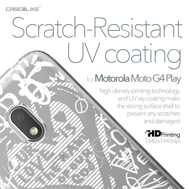 Motorola Moto G4 Play case Graffiti 2730 with UV-Coating Scratch-Resistant Case | CASEiLIKE.com