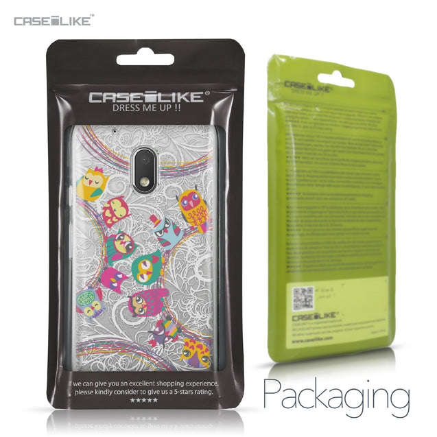 Motorola Moto G4 Play case Owl Graphic Design 3316 Retail Packaging | CASEiLIKE.com