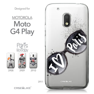 Motorola Moto G4 Play case Paris Holiday 3911 Collection | CASEiLIKE.com