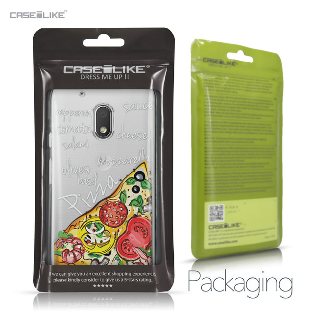 Motorola Moto G4 Play case Pizza 4822 Retail Packaging | CASEiLIKE.com