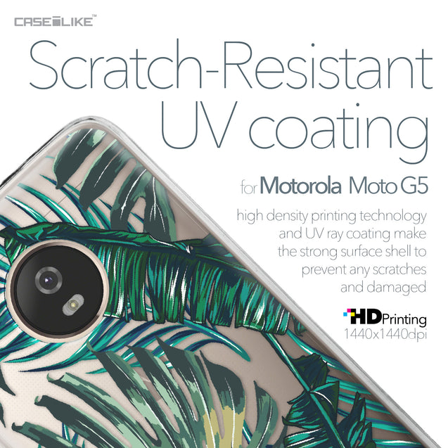 Motorola Moto G5 case Tropical Palm Tree 2238 with UV-Coating Scratch-Resistant Case | CASEiLIKE.com