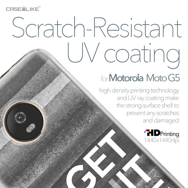 Motorola Moto G5 case Quote 2429 with UV-Coating Scratch-Resistant Case | CASEiLIKE.com
