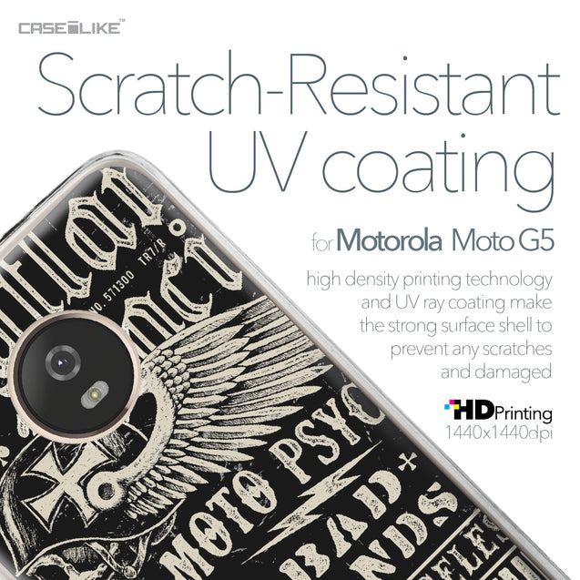 Motorola Moto G5 case Art of Skull 2531 with UV-Coating Scratch-Resistant Case | CASEiLIKE.com