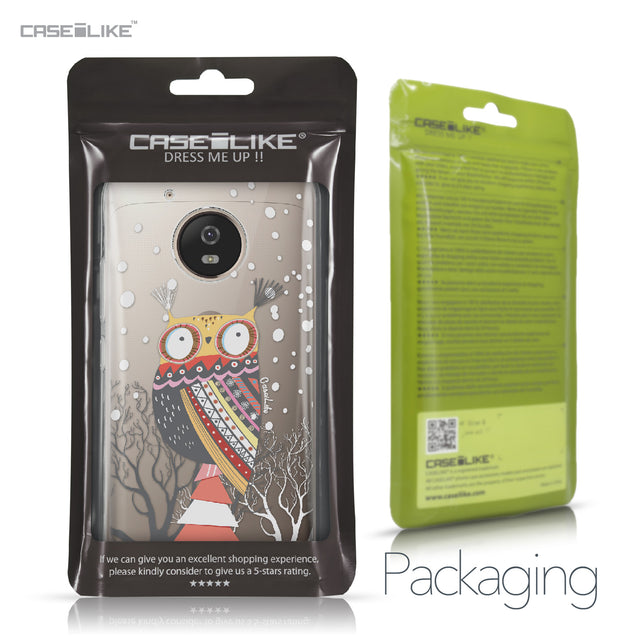 Motorola Moto G5 case Owl Graphic Design 3317 Retail Packaging | CASEiLIKE.com