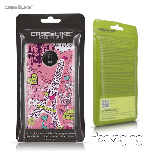 Motorola Moto G5 case Paris Holiday 3905 Retail Packaging | CASEiLIKE.com