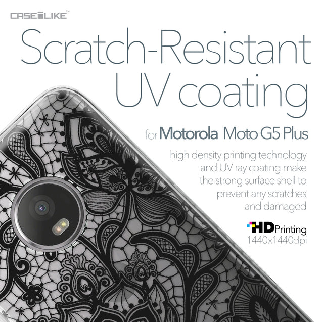 Motorola Moto G5 Plus case Lace 2037 with UV-Coating Scratch-Resistant Case | CASEiLIKE.com