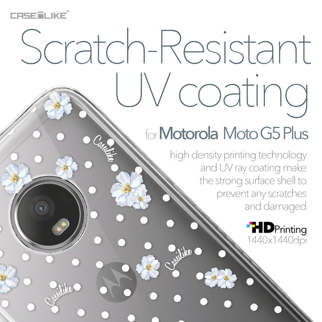 Motorola Moto G5 Plus case Watercolor Floral 2235 with UV-Coating Scratch-Resistant Case | CASEiLIKE.com