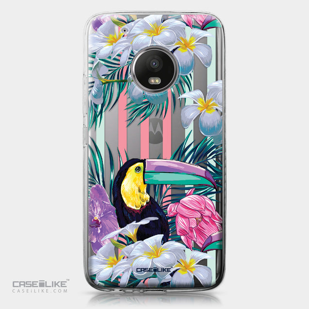 Motorola Moto G5 Plus case Tropical Floral 2240 | CASEiLIKE.com