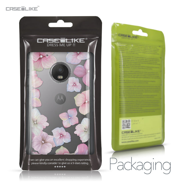 Motorola Moto G5 Plus case Hydrangea 2257 Retail Packaging | CASEiLIKE.com