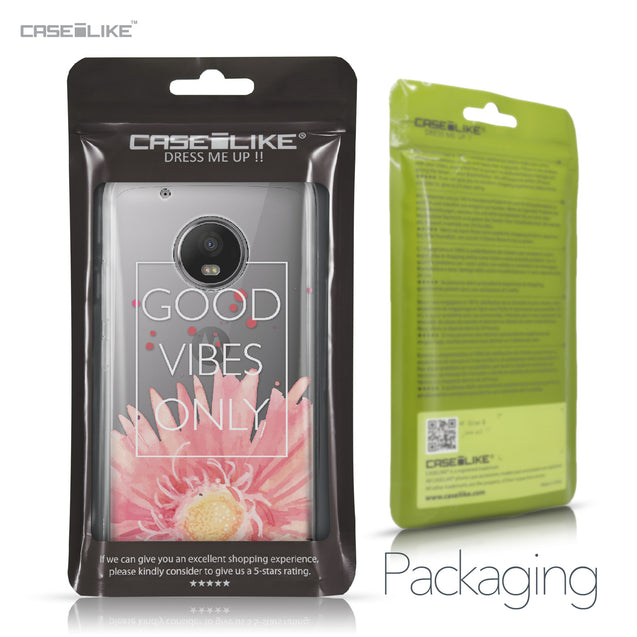 Motorola Moto G5 Plus case Gerbera 2258 Retail Packaging | CASEiLIKE.com