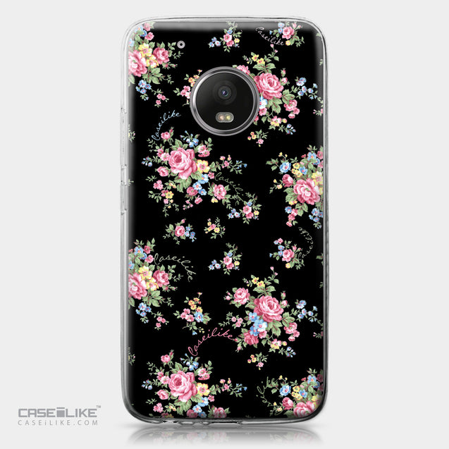 Motorola Moto G5 Plus case Floral Rose Classic 2261 | CASEiLIKE.com