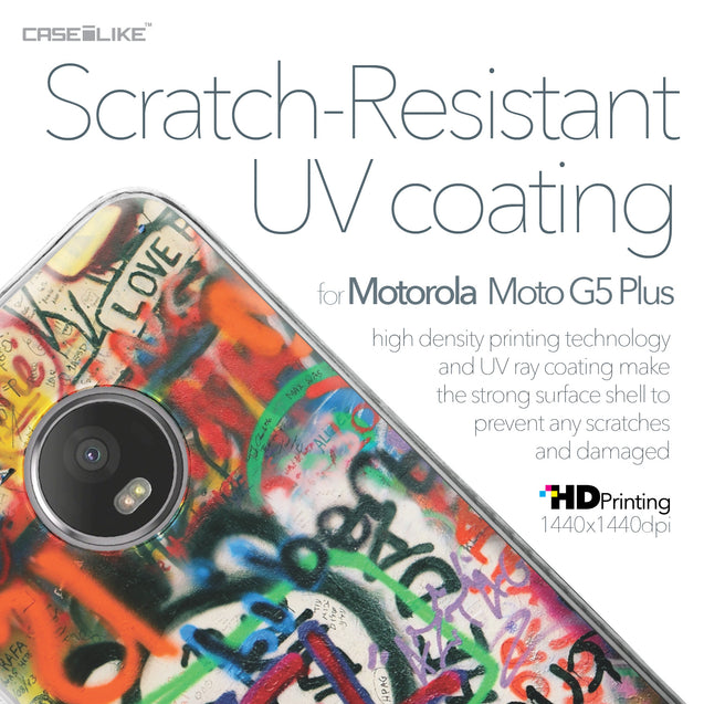 Motorola Moto G5 Plus case Graffiti 2721 with UV-Coating Scratch-Resistant Case | CASEiLIKE.com