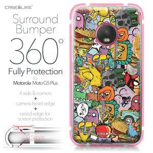 Motorola Moto G5 Plus case Graffiti 2731 Bumper Case Protection | CASEiLIKE.com