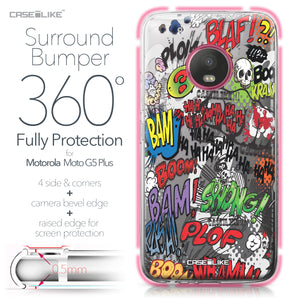 Motorola Moto G5 Plus case Comic Captions 2914 Bumper Case Protection | CASEiLIKE.com