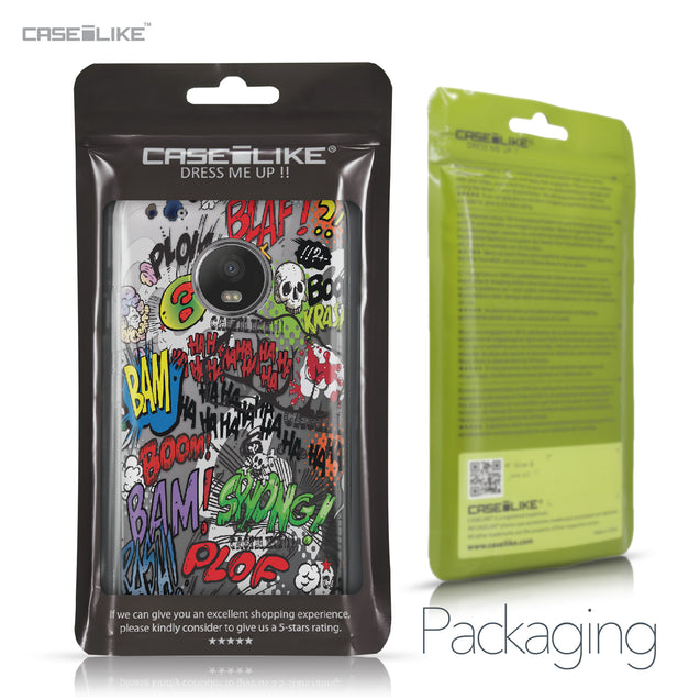 Motorola Moto G5 Plus case Comic Captions 2914 Retail Packaging | CASEiLIKE.com