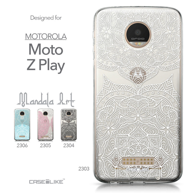 Motorola Moto Z Play case Mandala Art 2303 Collection | CASEiLIKE.com