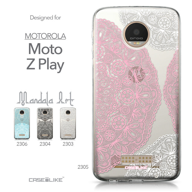 Motorola Moto Z Play case Mandala Art 2305 Collection | CASEiLIKE.com