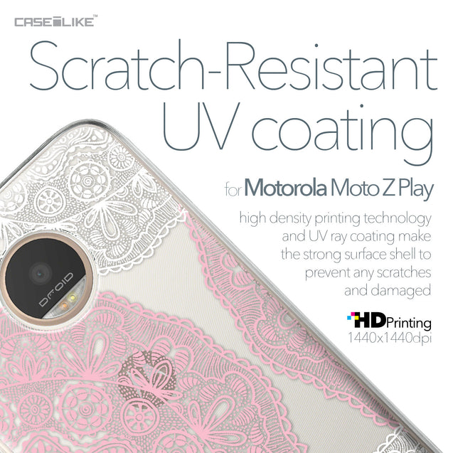 Motorola Moto Z Play case Mandala Art 2305 with UV-Coating Scratch-Resistant Case | CASEiLIKE.com