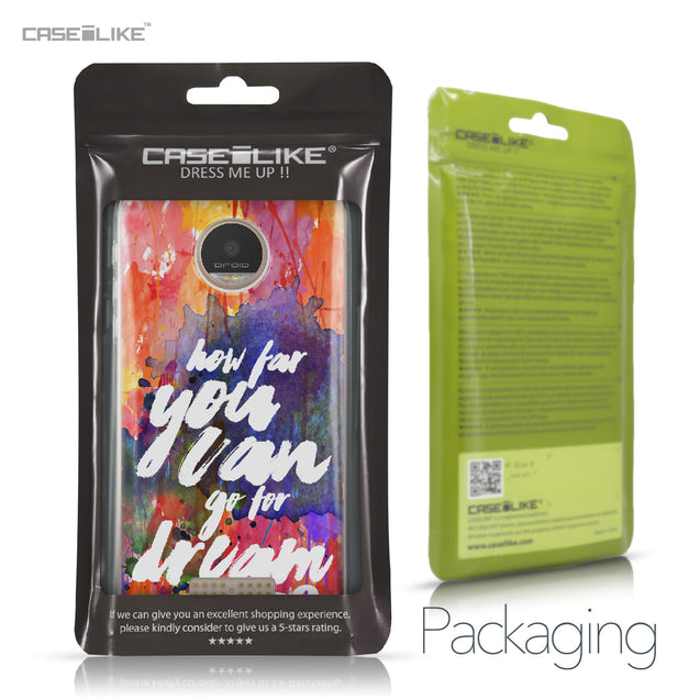 Motorola Moto Z Play case Quote 2421 Retail Packaging | CASEiLIKE.com