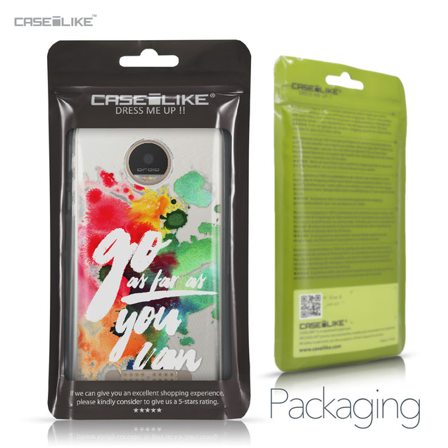 Motorola Moto Z Play case Quote 2424 Retail Packaging | CASEiLIKE.com