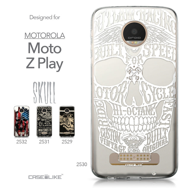 Motorola Moto Z Play case Art of Skull 2530 Collection | CASEiLIKE.com