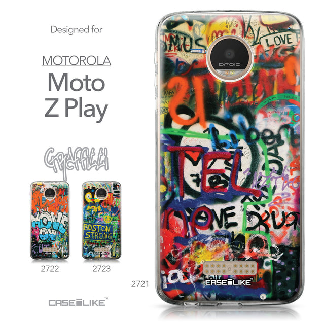 Motorola Moto Z Play case Graffiti 2721 Collection | CASEiLIKE.com