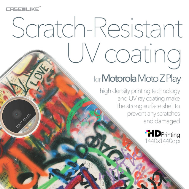 Motorola Moto Z Play case Graffiti 2721 with UV-Coating Scratch-Resistant Case | CASEiLIKE.com