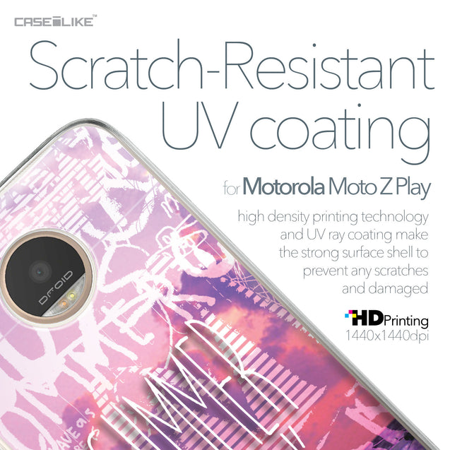 Motorola Moto Z Play case Graffiti 2727 with UV-Coating Scratch-Resistant Case | CASEiLIKE.com