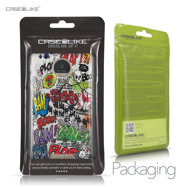 Motorola Moto Z Play case Comic Captions 2914 Retail Packaging | CASEiLIKE.com