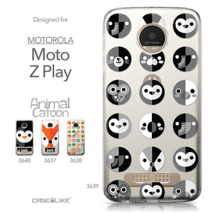 Motorola Moto Z Play case Animal Cartoon 3639 Collection | CASEiLIKE.com