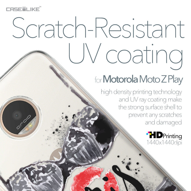 Motorola Moto Z Play case Paris Holiday 3910 with UV-Coating Scratch-Resistant Case | CASEiLIKE.com
