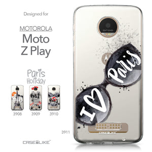 Motorola Moto Z Play case Paris Holiday 3911 Collection | CASEiLIKE.com