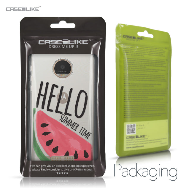 Motorola Moto Z Play case Water Melon 4821 Retail Packaging | CASEiLIKE.com