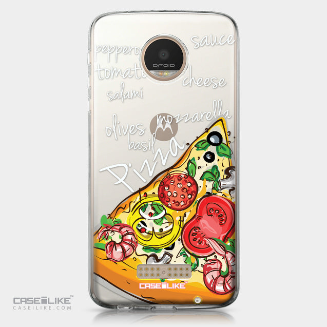Motorola Moto Z Play case Pizza 4822 | CASEiLIKE.com