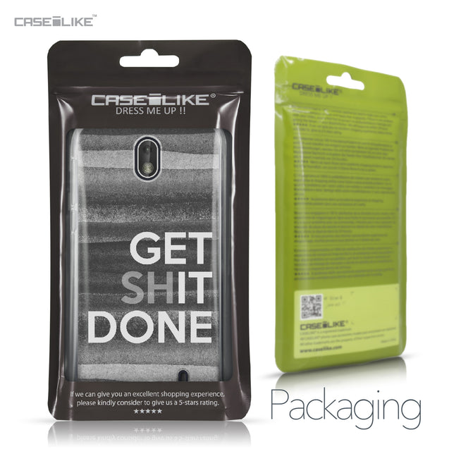 Nokia 1 case Quote 2429 Retail Packaging | CASEiLIKE.com