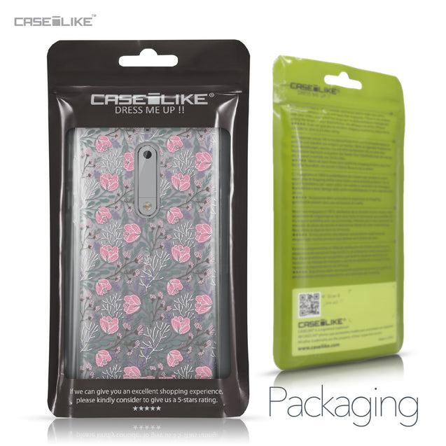 Nokia 5 case Flowers Herbs 2246 Retail Packaging | CASEiLIKE.com