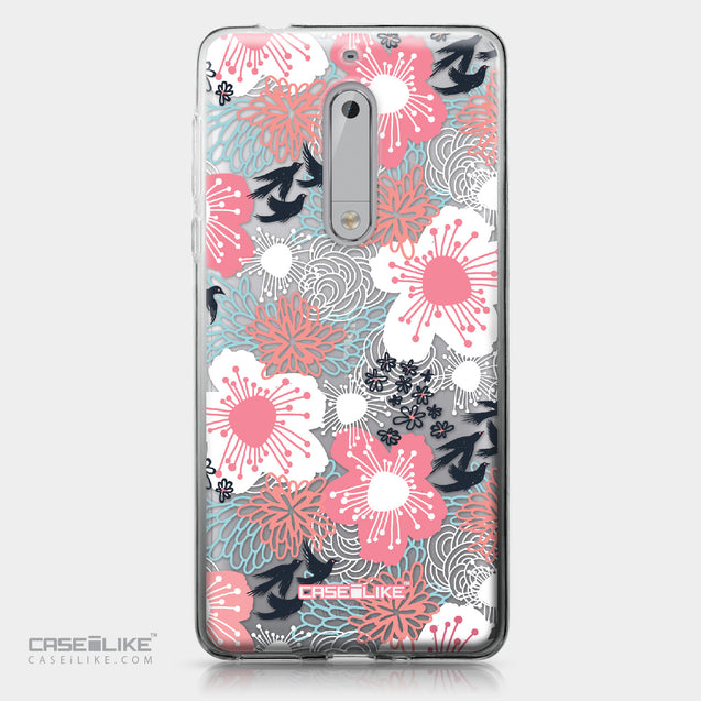 Nokia 5 case Japanese Floral 2255 | CASEiLIKE.com