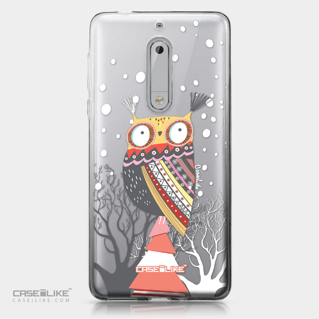 Nokia 5 case Owl Graphic Design 3317 | CASEiLIKE.com