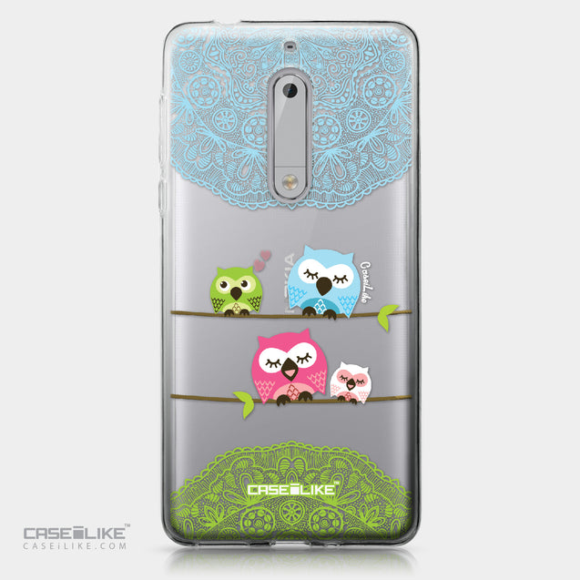 Nokia 5 case Owl Graphic Design 3318 | CASEiLIKE.com