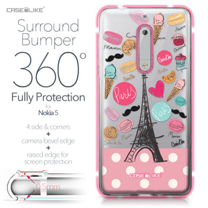 Nokia 5 case Paris Holiday 3904 Bumper Case Protection | CASEiLIKE.com