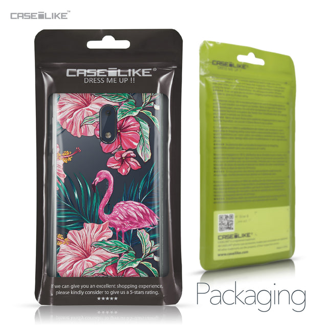 Nokia 6 case Tropical Flamingo 2239 Retail Packaging | CASEiLIKE.com