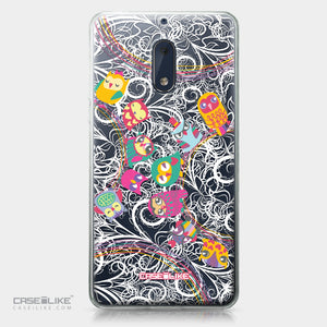 Nokia 6 case Owl Graphic Design 3316 | CASEiLIKE.com
