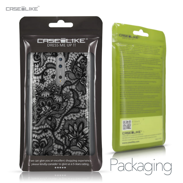 Nokia 8 case Lace 2037 Retail Packaging | CASEiLIKE.com