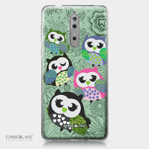 Nokia 8 case Owl Graphic Design 3313 | CASEiLIKE.com