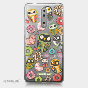 Nokia 8 case Owl Graphic Design 3315 | CASEiLIKE.com