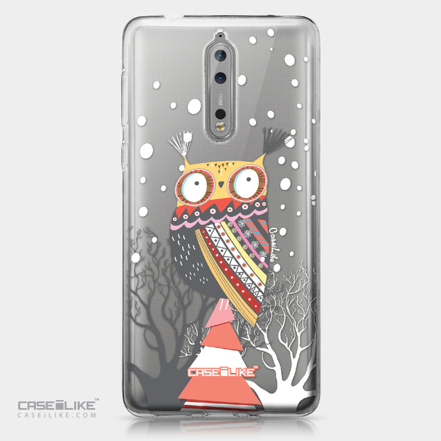 Nokia 8 case Owl Graphic Design 3317 | CASEiLIKE.com