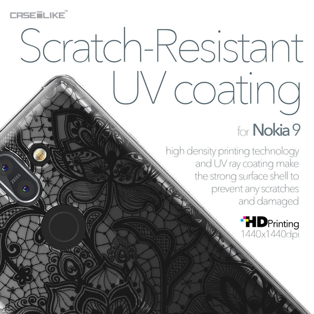 Nokia 9 case Lace 2037 with UV-Coating Scratch-Resistant Case | CASEiLIKE.com
